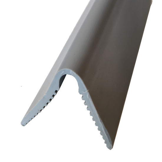 Picture of Grey soft PVC corner guard 70x70mm